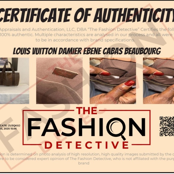 Authentic Louis Vuitton Cabas Beaubourg Damier Shoulder Bag + COA - Picture 3 of 16